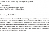 New Music by Young Composers   